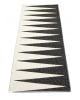 PAPPELINA - VIVI BLACK/VANILLA - Design plastic 4 sizes available