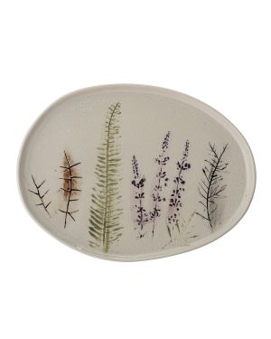 BLOOMINGVILLE - Bea Serving Plate - Nature - Stoneware