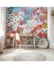 Les Dominotiers - Papier peint sur mesure - Décor Panoramique Jardin Fleuri