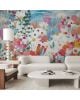 Les Dominotiers - Papier peint sur mesure - Décor Panoramique Jardin Fleuri