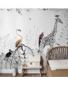 Les Dominotiers - Custom Wallpaper - Metrozoo Panoramic Decor