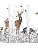 Les Dominotiers - Papier peint sur mesure - Décor Panoramique Woody Chesnut