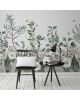Les Dominotiers - Papier peint sur mesure - Décor Panoramique Jardin Botanique