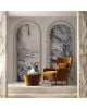 Les Dominotiers - Custom Wallpaper - Calisto Budgie Panoramic Decor