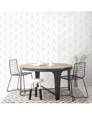 Les Dominotiers - Custom Wallpaper -Betsy Panoramic Decor