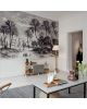 Les Dominotiers - Custom Wallpaper - Oasis Panoramic Decor
