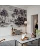 Les Dominotiers - Papier peint sur mesure - Décor Panoramique Oasis