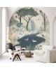 Les Dominotiers - Papier peint sur mesure - Décor Panoramique Goodlands