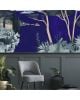 Les Dominotiers - Papier peint sur mesure - Décor Panoramique Lago di Garda Blue