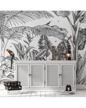 Les Dominotiers - Papier peint sur mesure - Décor Panoramique Fly Over