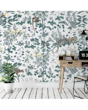 Les Dominotiers - Papier peint sur mesure - Décor Panoramique Wild Story