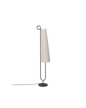 FERM LIVING - Ancora Floor Lamp - Noir - Naturel