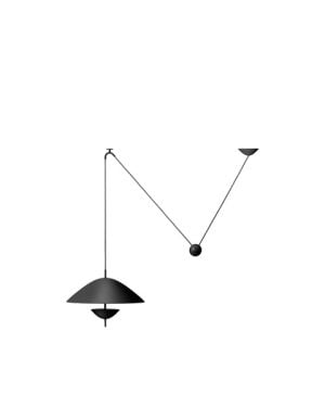 FERM LIVING - Lod Pendant - Fer noirci