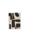 FERM LIVING - Piece Rug - Off-white / Coffee