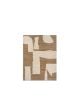 FERM LIVING - Tapis en morceaux - Blanc cassé / caramel