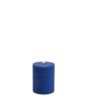 UyunÏ - Pillar candle - Royal Blue - 7,8 x 10,1 cm