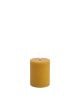 UyunÏ - Pillar candle - Curry Yellow - 7,8 x 10,1 cm