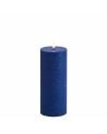 Uyunï - Bougie Pillar - Bleu Roi - 7,8 x 20,3 cm