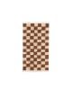 FERM LIVING - Tapis lavable Mara - Rouille / Sable chaud
