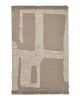 FERM LIVING - Tapis en laine Alley - Naturel