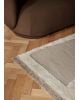 FERM LIVING - Tapis en laine Alley - Naturel