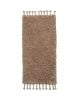 FERM LIVING - Tapis à poils longs Amass - Poivre blanc