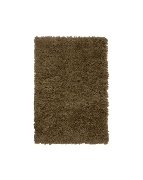 FERM LIVING - Tapis à poils longs Meadow - Beige foncé