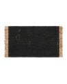 FERM LIVING - Tapis de bloc - Noir / Naturel
