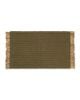 FERM LIVING - Tapis de bloc - Olive / naturel