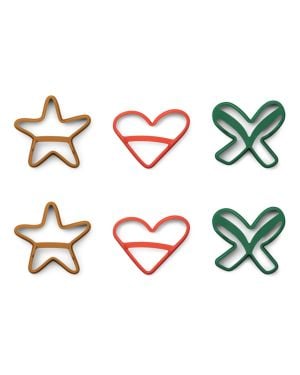 Liewood - Karina Pancake shape set Holiday