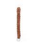 SEBRA - Crochet pacifier clip - dark amber