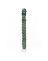 SEBRA - Crochet pacifier clip - Bottle Green