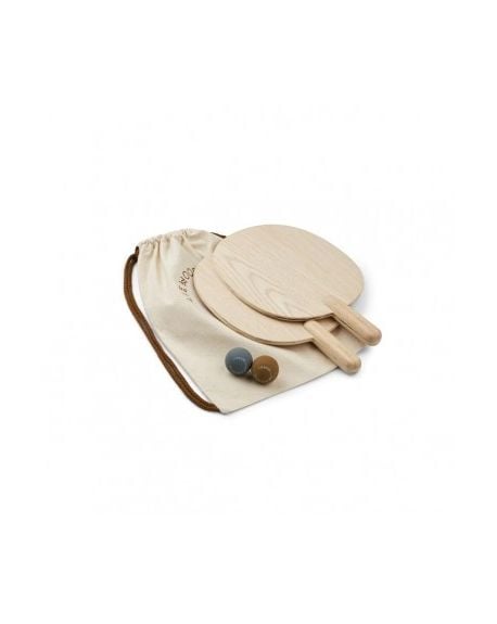 Liewood - Ensemble De Ping-Pong John Garden - Bleu - Caramel