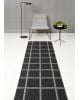 PAPPELINA - Tapis Ada - Noir / Granite Métallique