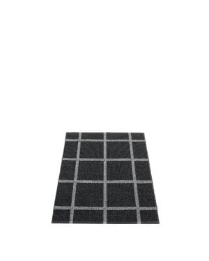 PAPPELINA - Tapis Ada - Noir / Granite Métallique
