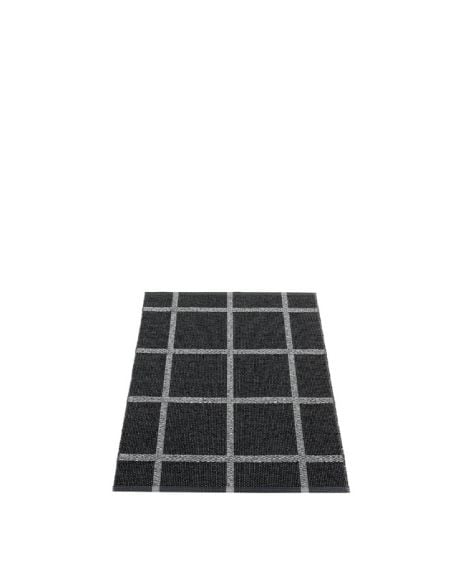 PAPPELINA - Tapis Ada - Noir / Granite Métallique
