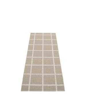 PAPPELINA - Tapis Ada - Lin Foncé / Pierre Métallique