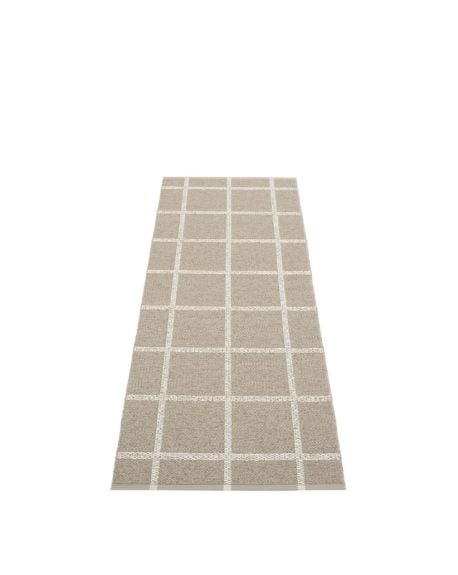 PAPPELINA - Tapis Ada - Lin Foncé / Pierre Métallique