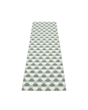 PAPPELINA - Tapis Dana - Armée / Turquoise Pâle / Vanille