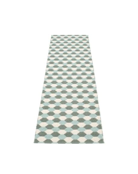 PAPPELINA - Dana Rug - Army / Pale Turquoise / Vanilla