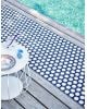 PAPPELINA - Bob Rug - Dark Blue / Vanilla / Warm Grey Edge
