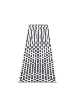 PAPPELINA - Noa Rug - Dark Blue / Vanilla / Warm Grey Edge