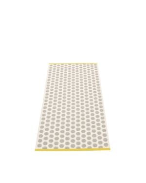 PAPPELINA - Noa Rug - Vanilla / Warm Grey / Mustard Edge