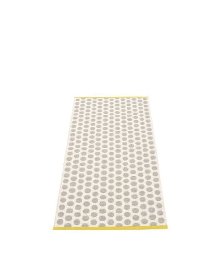 PAPPELINA - Tapis Noa - Vanille / Gris Chaud / Bord Moutarde