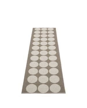PAPPELINA - Hugo Rug - Linen / Walnut
