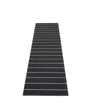 PAPPELINA - Tapis Carl - Noir / Charbon