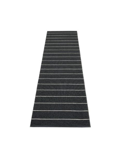 PAPPELINA - Tapis Carl - Noir / Charbon