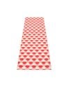 PAPPELINA - Dana Rug - Coral Red / Piglet / Vanilla