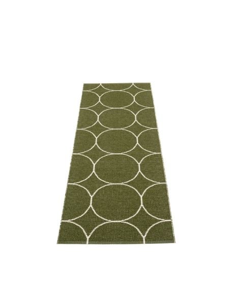 PAPPELINA - Tapis Boo - Olive Foncé / Vanille