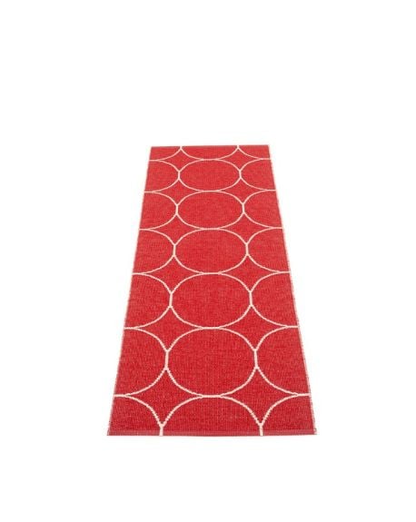 PAPPELINA - Bob Rug - Red / Vanilla
